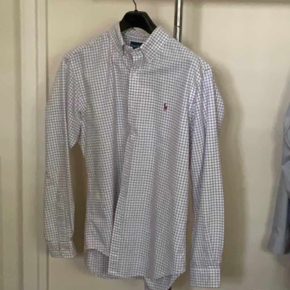Men's Ralph Lauren Polo Checkered Button-Down Shirt